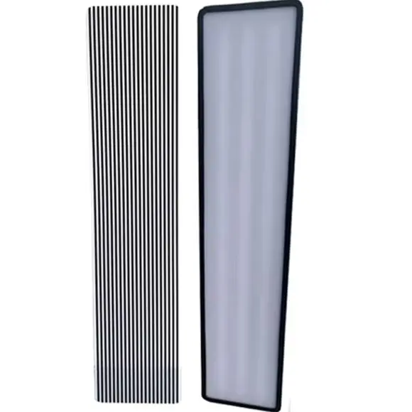 PDR Dent Light Kit, Reflective Line Border Dent Lamp Line Board With Strips, Auto Body Paintless Dent Detection Repair Tools
