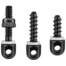 3Pcs/set Tactical Sling Swivel Studs Mounting Screw Kit for Rifles Swivel Stud Base Hunting Airsoft Wargame