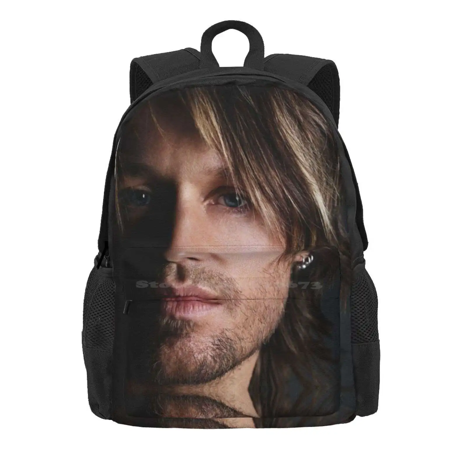 Keith Urban Love Pain The Whole Crazy Thing Hot Sale Schoolbag Backpack Fashion Bags Be Here Keith Urban Logo Keith Urban Tour