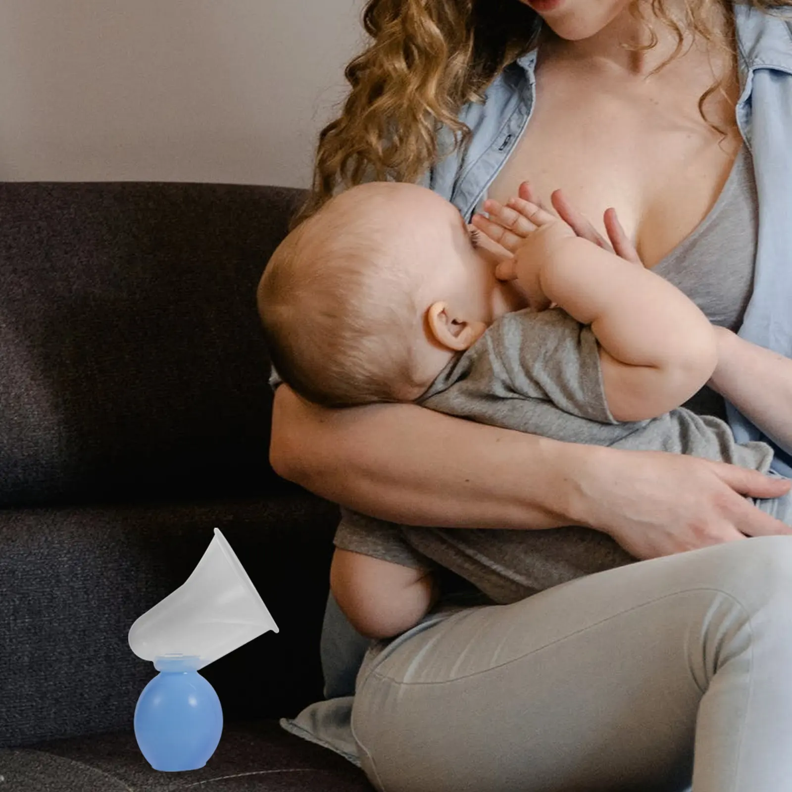 

2 комплекта ручных молокоотсосов для грудного вскармливания, портативный инструмент для откачивания грудного молока, новинка