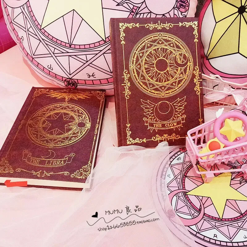 Buku Saku Buku Catatan Anime Card Captor Sakura Buku Portabel Notepad Array Ajaib