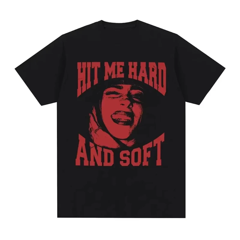 Ladies' and Men's Short Sleeve Cotton T-Shirts By Billie Eilish Fashion Brand Summer Collection Y2K Style Women's Tops 2026 New