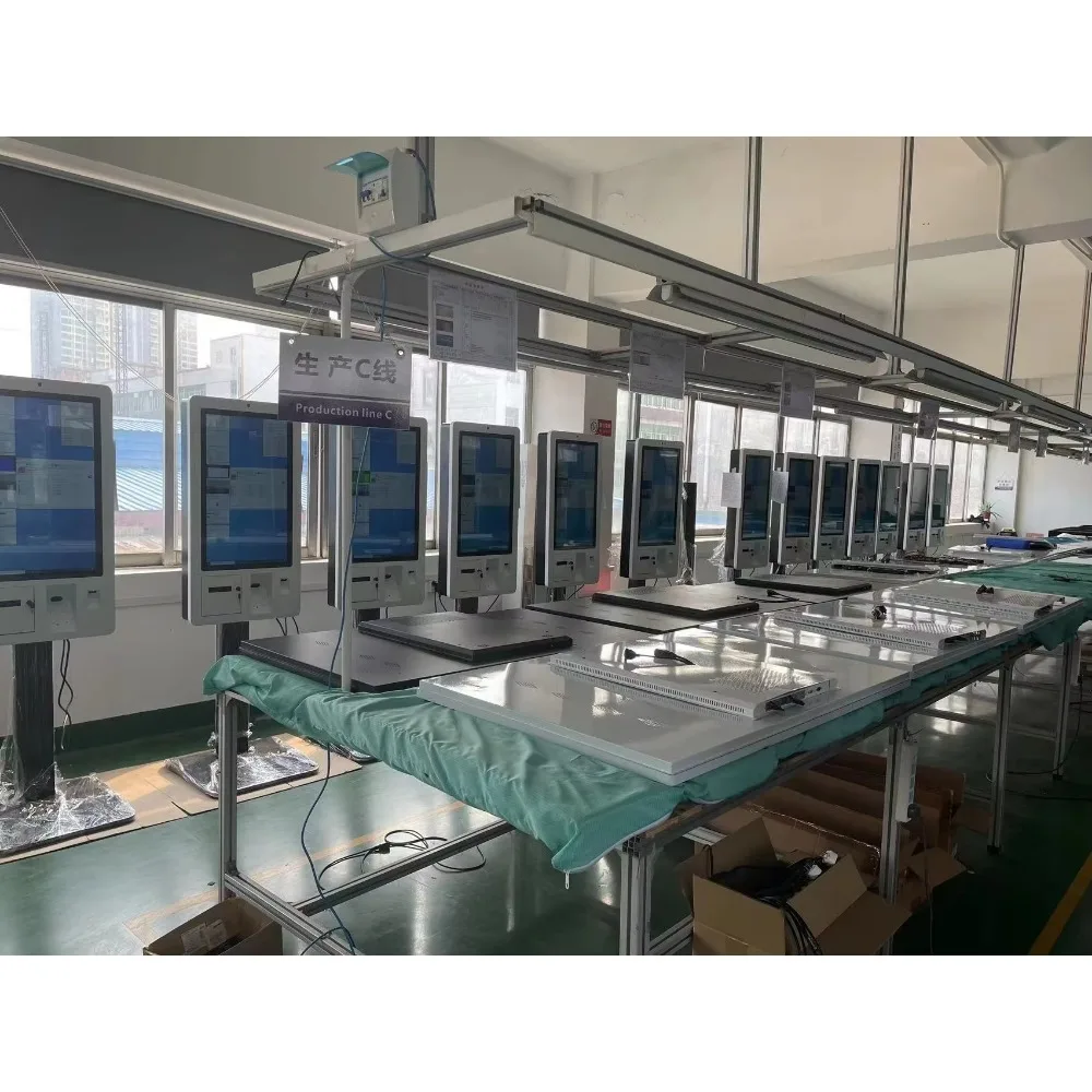 Self-ordering Kiosk for Restrants 23.6 Inch 24inch 32inch Touch Screen Scan QR Code POS Payment Self Food Order Service