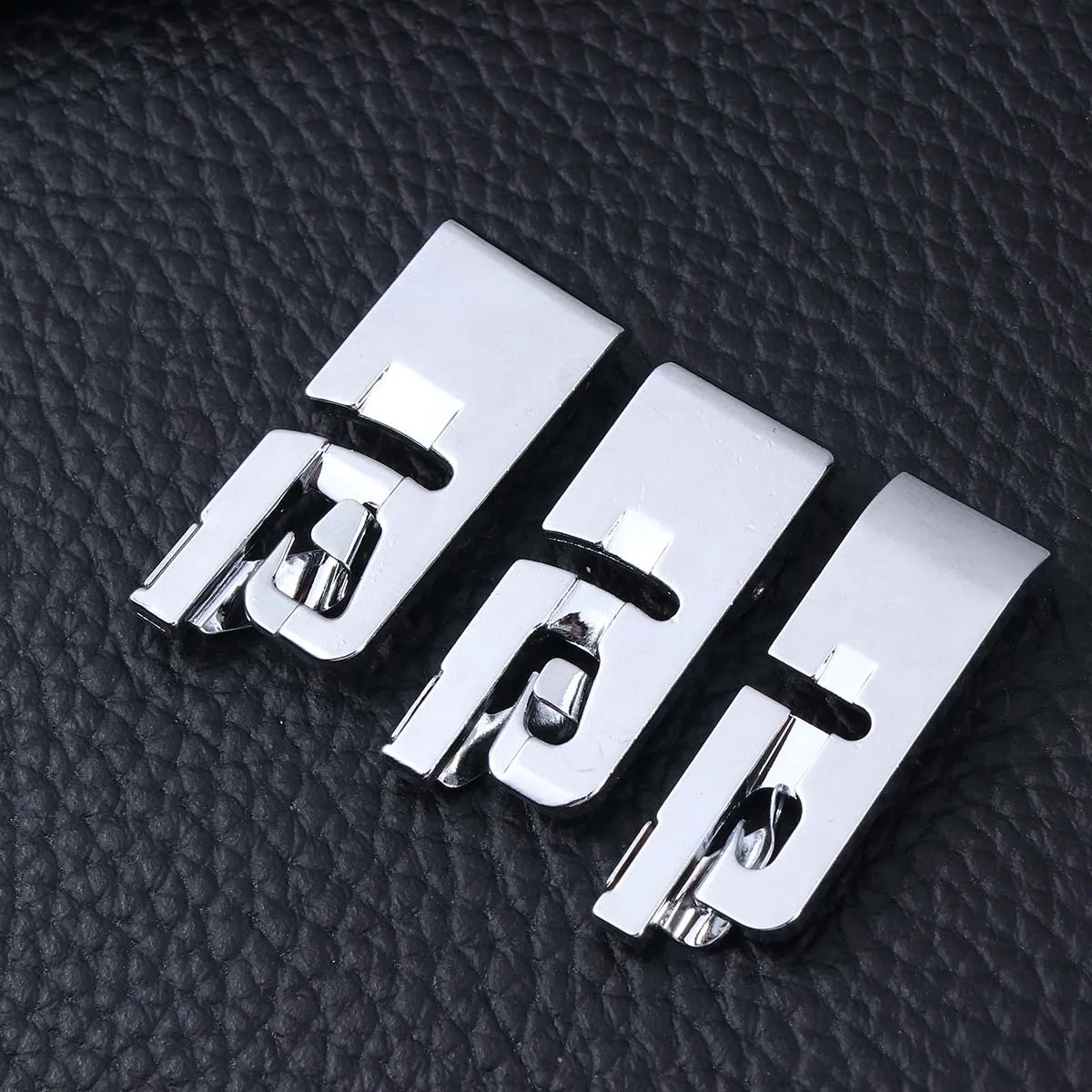 

3Pcs Sewing Machine Presser Foot Rolled Multi-Function Easy Install Compatible with Household and Industrial Machines