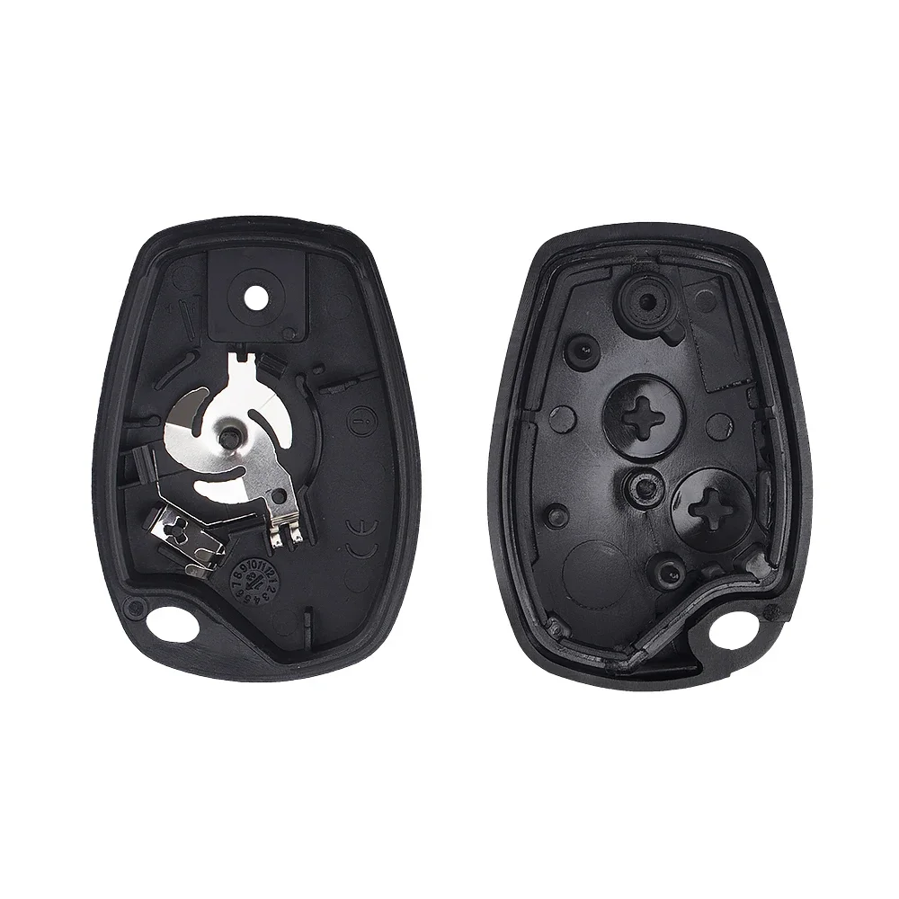 KEYYOU For Renault Megane Modus Espace Laguna Duster Logan Clio Kango For NISSAN ALMERA For NE73/VAC102 2 BT Car Key Shell Case