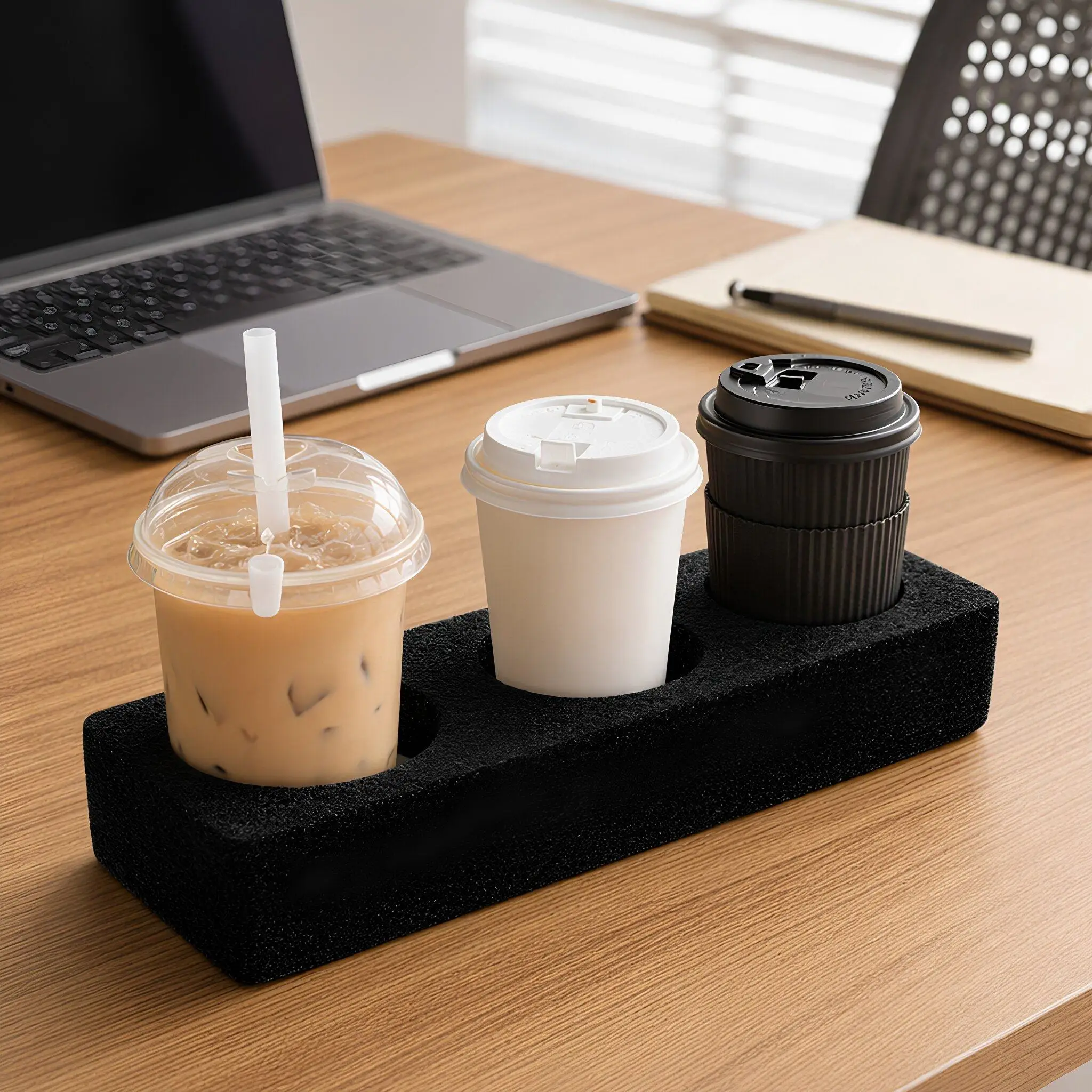 Coffee Tea Mugs - Getränkehalter für Milchtee, Kaffeetassen, Becherhalter, Tablett,