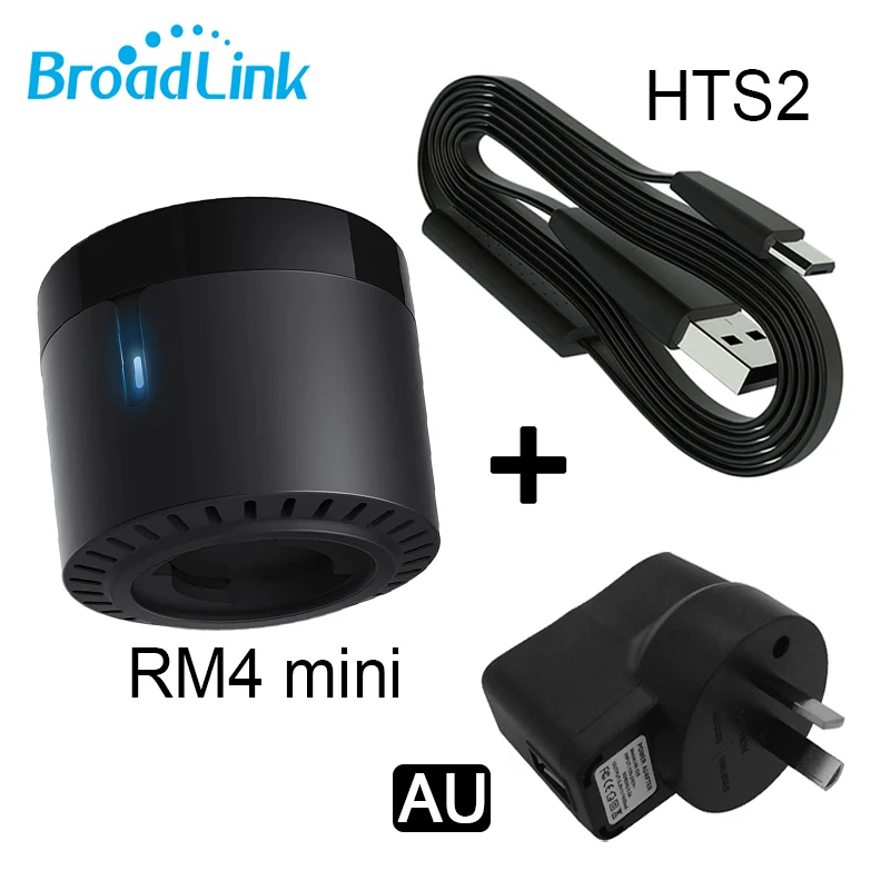 บรอดลิงค์ RM4 มินิ รีโมทคอนโทรลอเนกประสงค์ ระบบอินฟราเรด ควบคุมผ่านสมาร์ทไวไฟ รองรับเซ็นเซอร์ HTS2 ใช้งานร่วมกับ Alexa และ Google Home