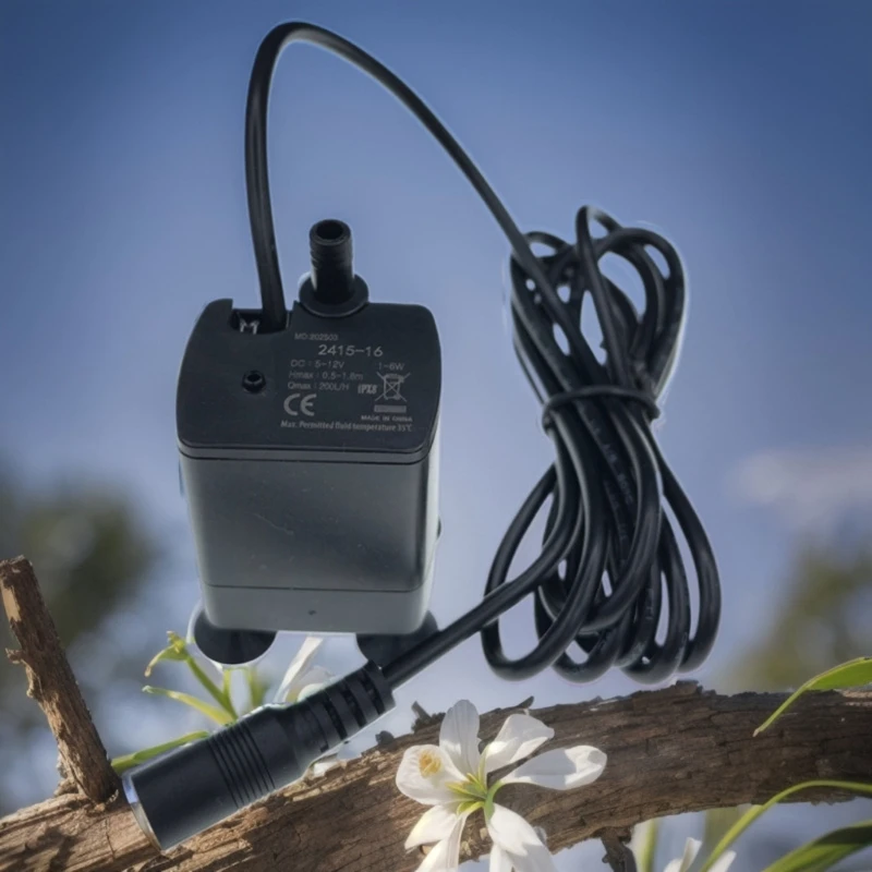 Small Submersibles With Flows Control Aquarium Fountain Irrigation A2BB