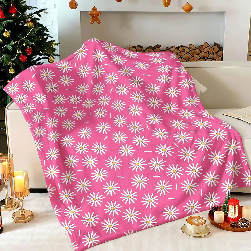 Cottage Core Art Thick Premium Plush Smooth Lightweight Blanket Perfect for Fall Winter Holiday Season Home Decor