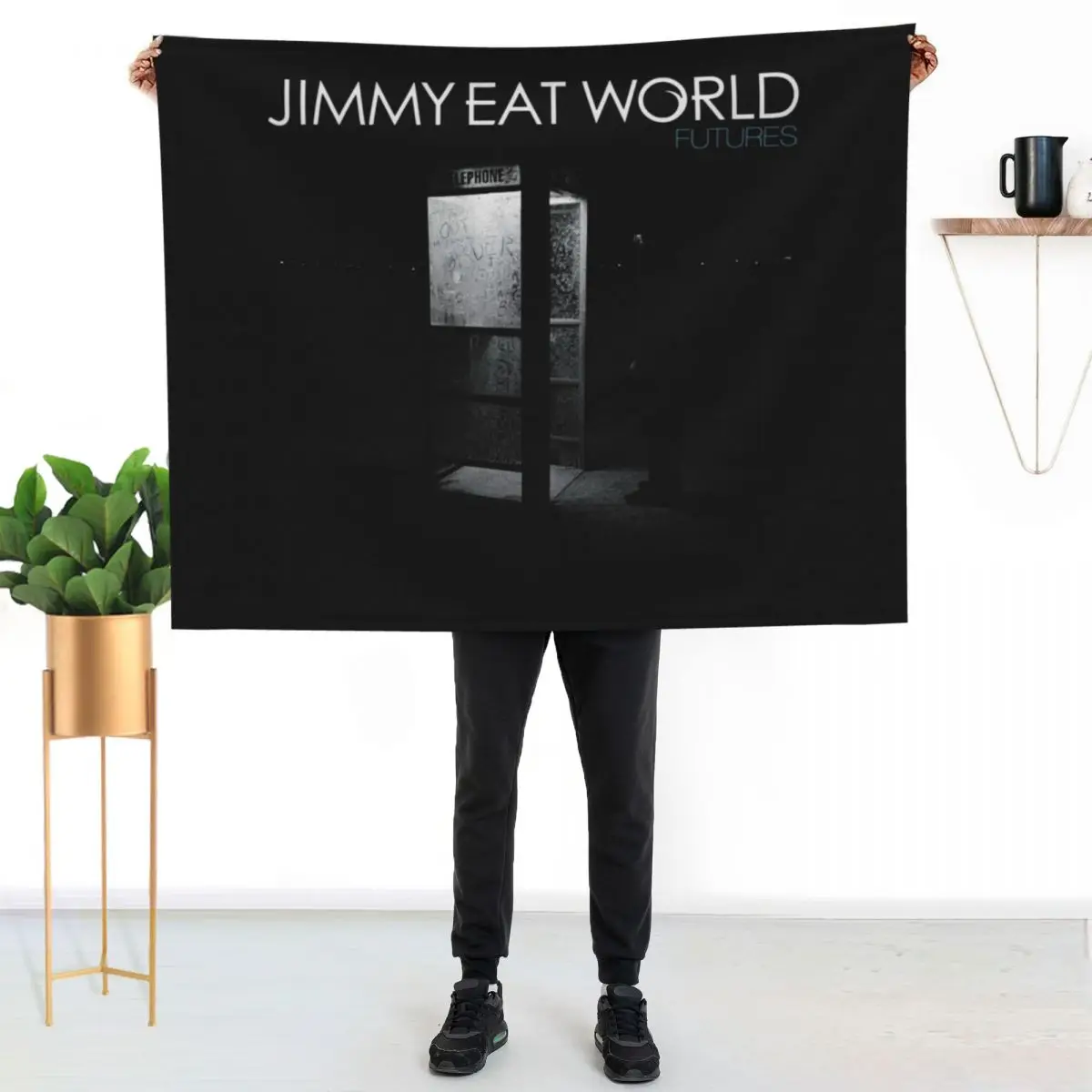 

Futures Throw Blanket Modern Design Soft Blanket for Home Decor