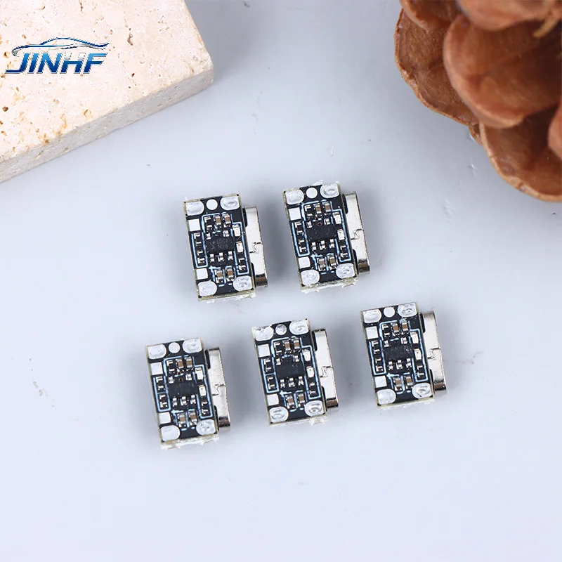 

10 шт. мини-плата для зарядки литиевой батареи, модуль 3,7 В 4,2 В 18650, защитная плата зарядного устройства для литиевой батареи, интерфейс Type-C