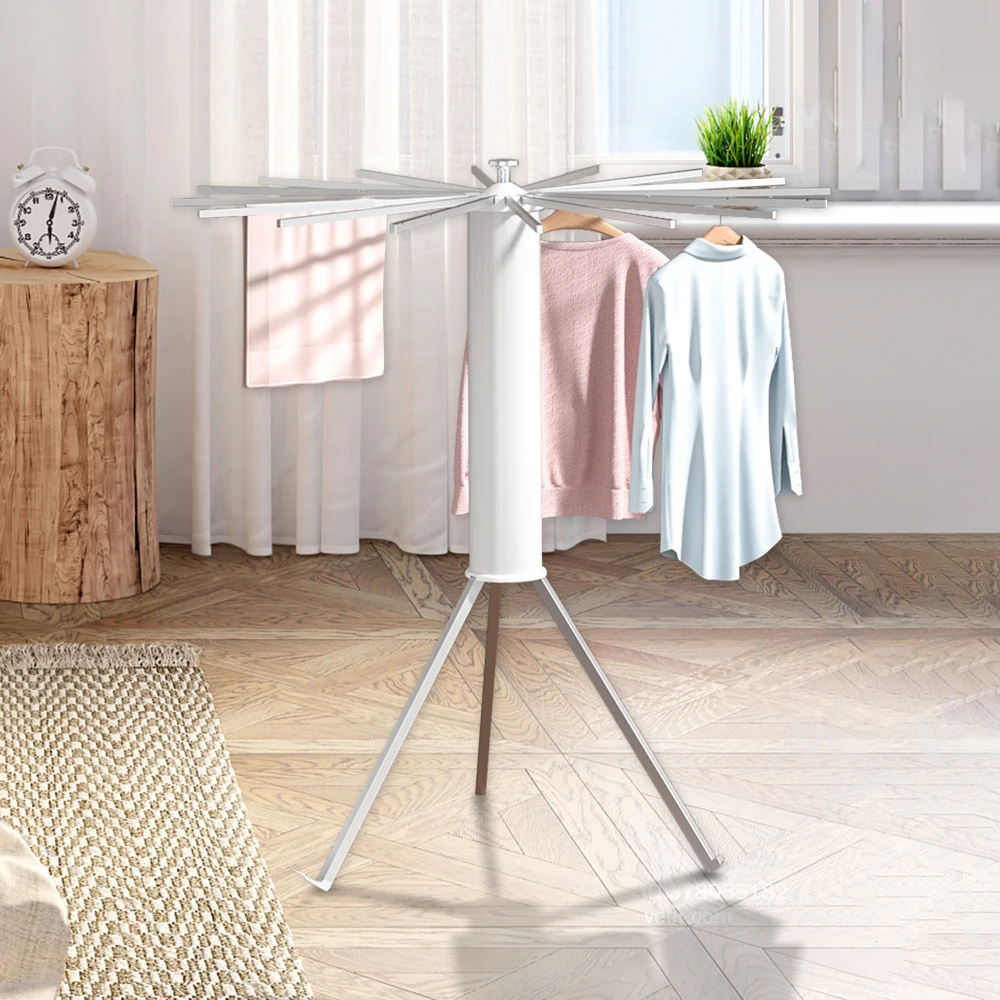 Rustproof Design Clothes Drying Rack,Aluminum Rod Summer Clothes Drying Rack,Small Fashionable Clothes Drying Rack