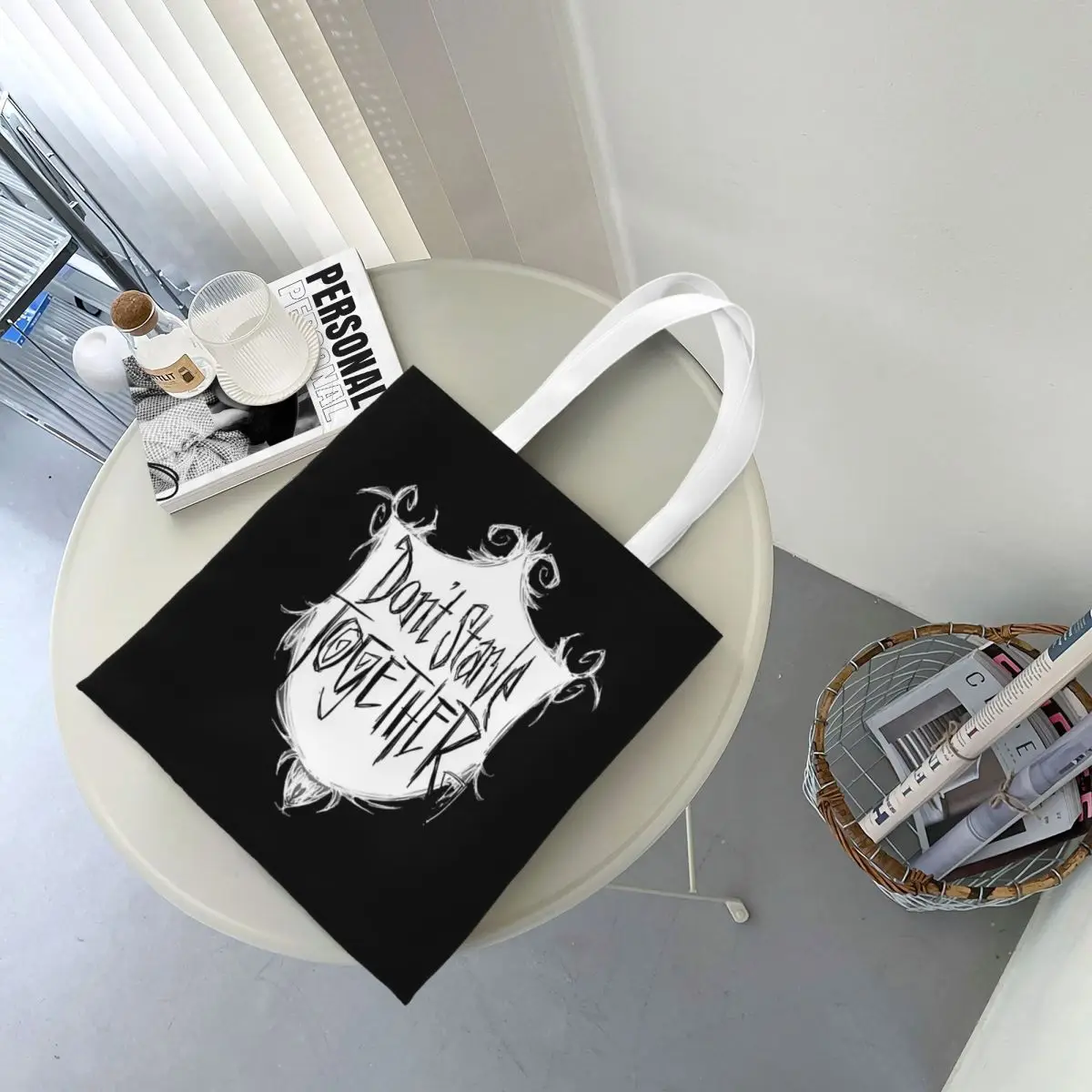 Don T Starve Together Boodschappentassen Opvouwbaar canvas De draagtas Meisjes schoudertas Reishandtas