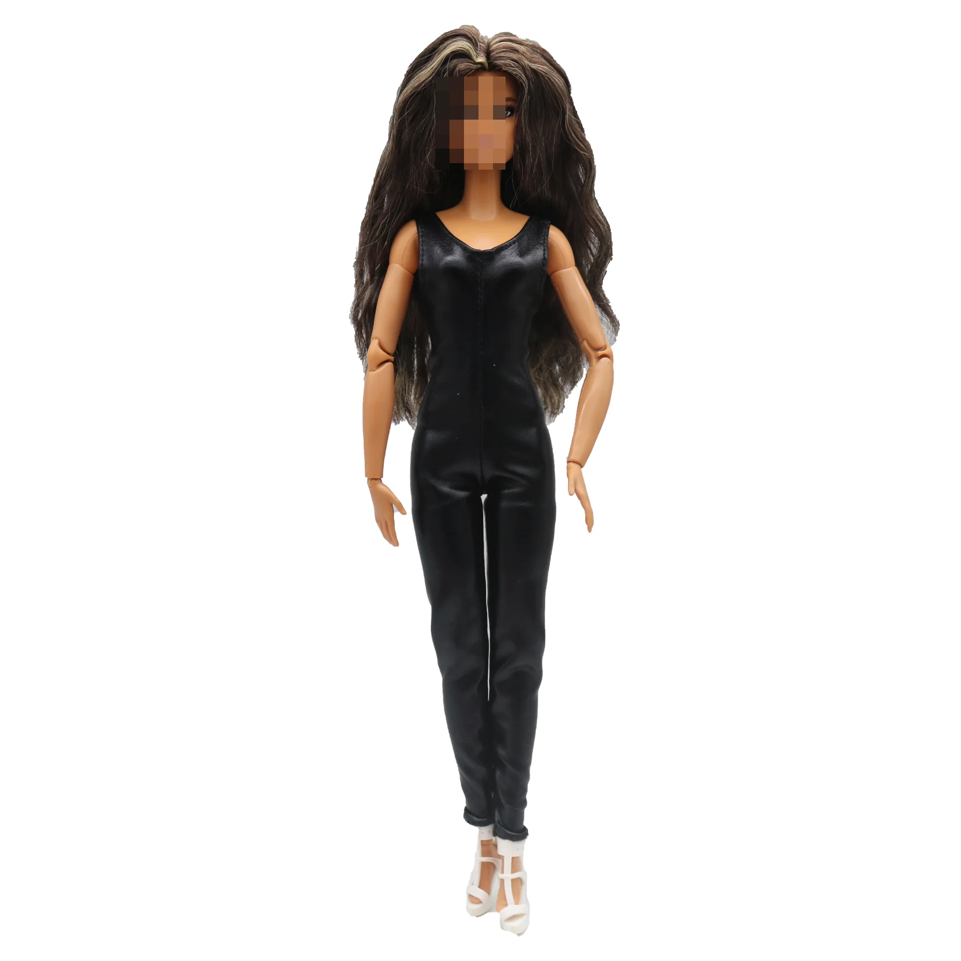 New 30cm 1/6 Luxury Comfort Material Soft Short Fur Coat Accessories Clothes for Barbies Doll