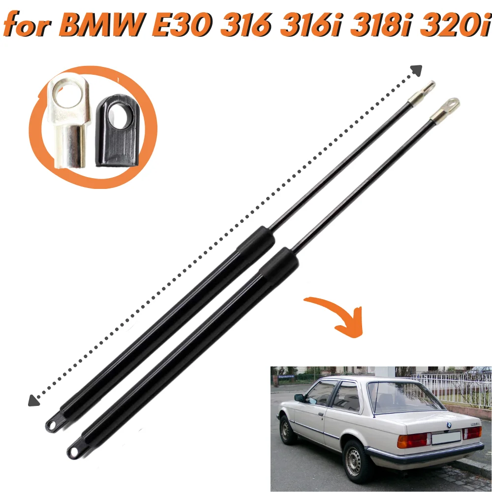 

Qty(2) Hood Struts for BMW E30 316 316i 318i 320i 323i 1982-1992 51231906286 Front Bonnet Lift Supports Shock Absorbers Dampers