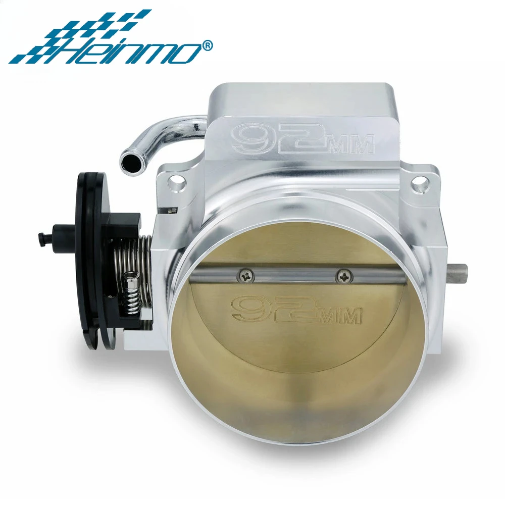 Car Racing 92mm 102mm Throttle Body For LS1 LS2 LS6 LS LS3 LS7 Intake Manifold Silver Plate Assembly Black Throttle Body