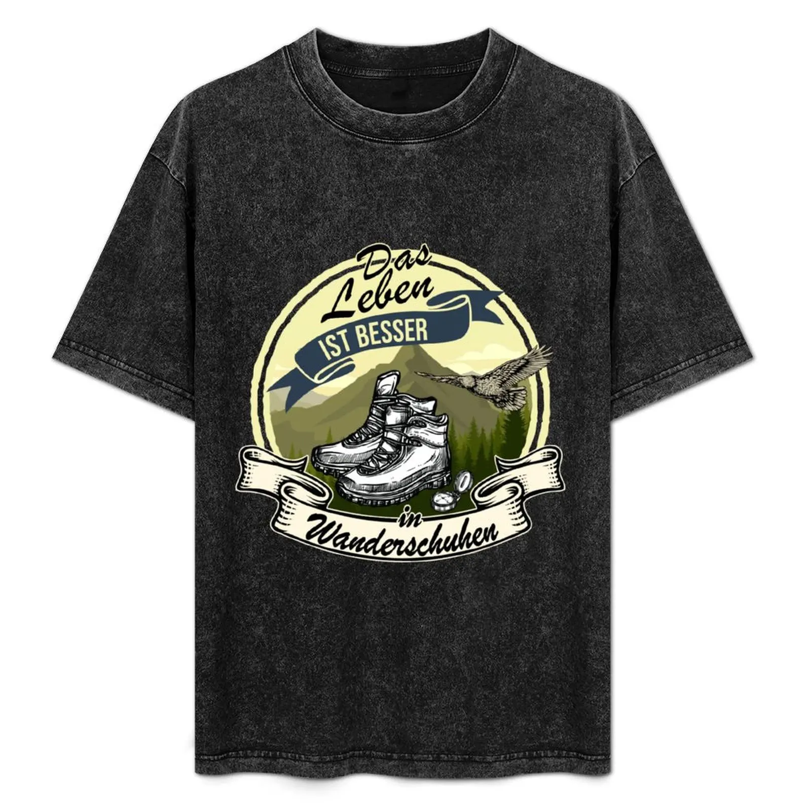 Life Is Better In Hiking Boots T-Shirt Festival Short Sleeve T-Shirt