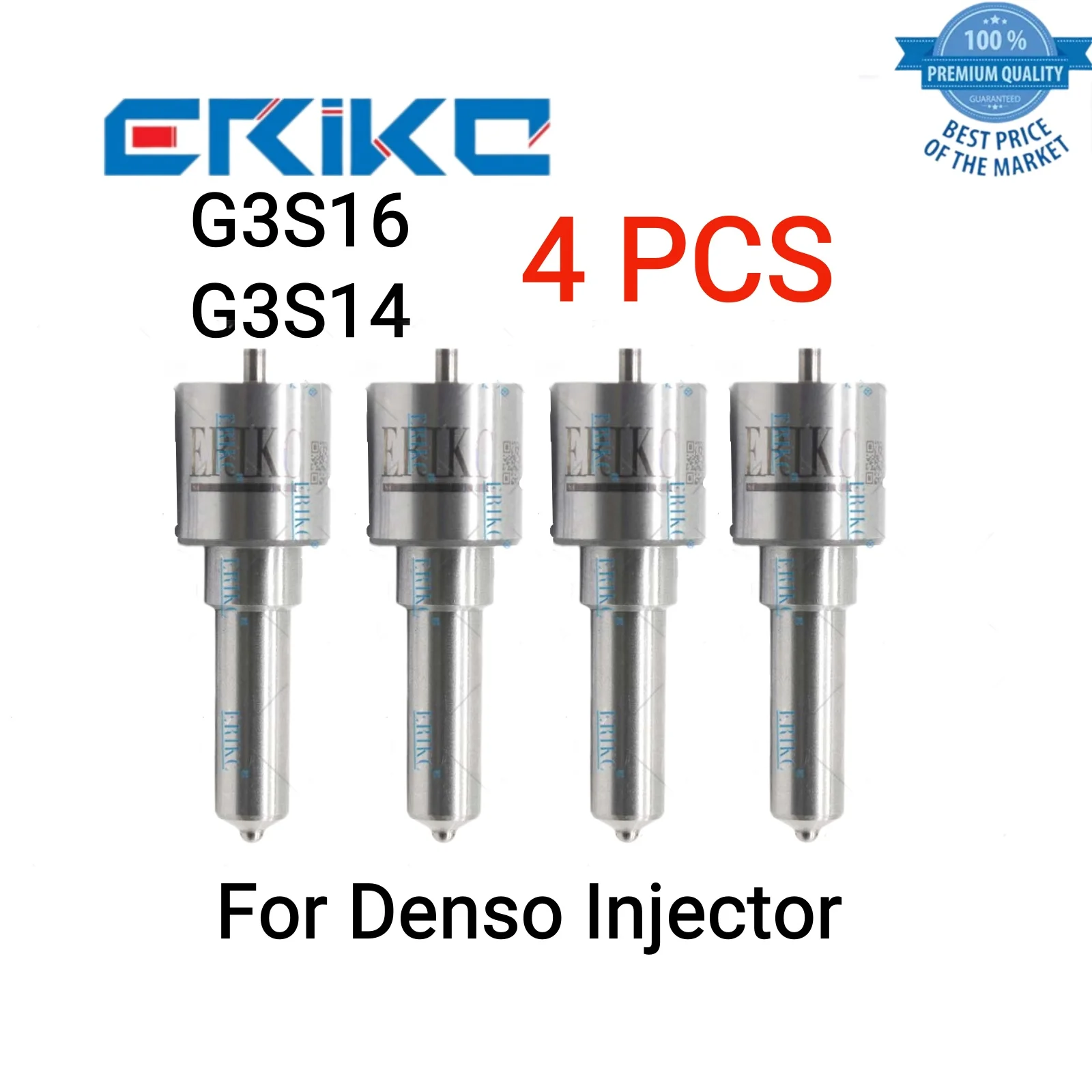 4 PCS G3S16 G3S14 Common Rail Nozzle Injector Nozzle Set Industrial Jet Nozzle for Denso Injector