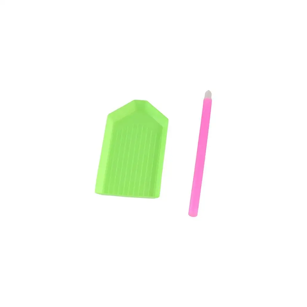 Anti Slip DIY Diamond Painting Coasters Cartoon Colorful Diamond Art Coasters Material Pack Cute Creative DIY Cat Tablemat