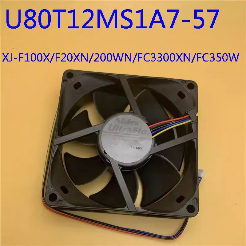 

The New Cooling Fan for Projector U80T12MS1A7-57 DC12V 0.30A 4Lines XJ-F10X F200WN FC3300XN