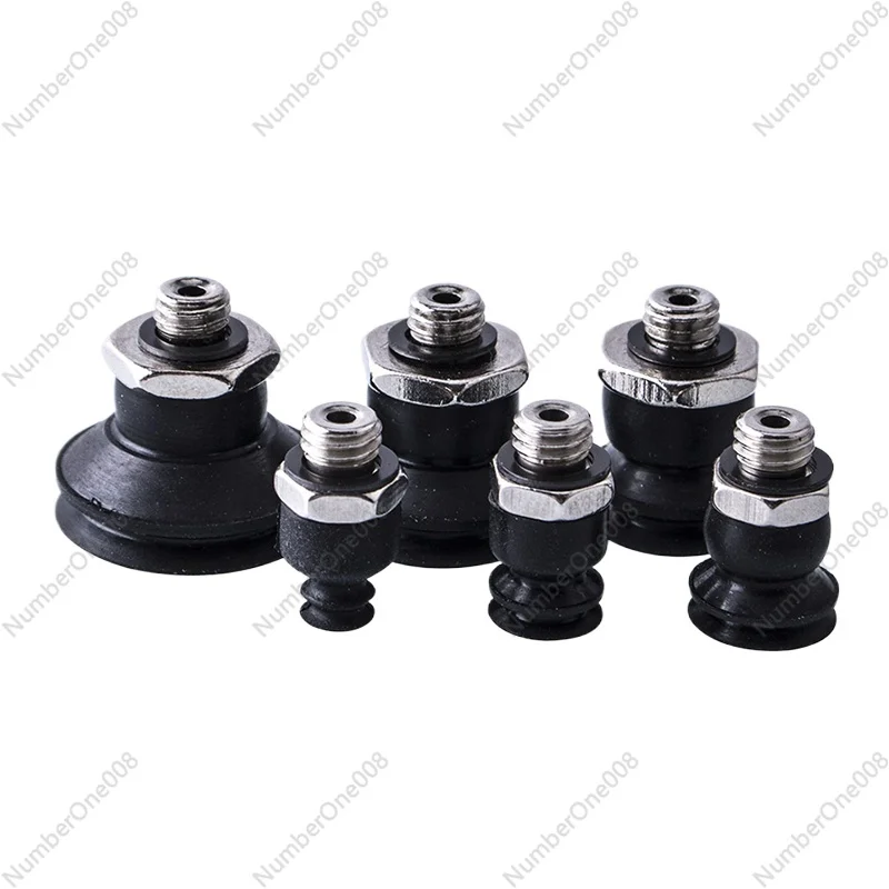 

SMC Type Suction Cup Joint Set Manipulator Accessories Organ Type Vacuum Suction Cup Disc Diameter 4/6/8/10/13/16mm ZP3-TB