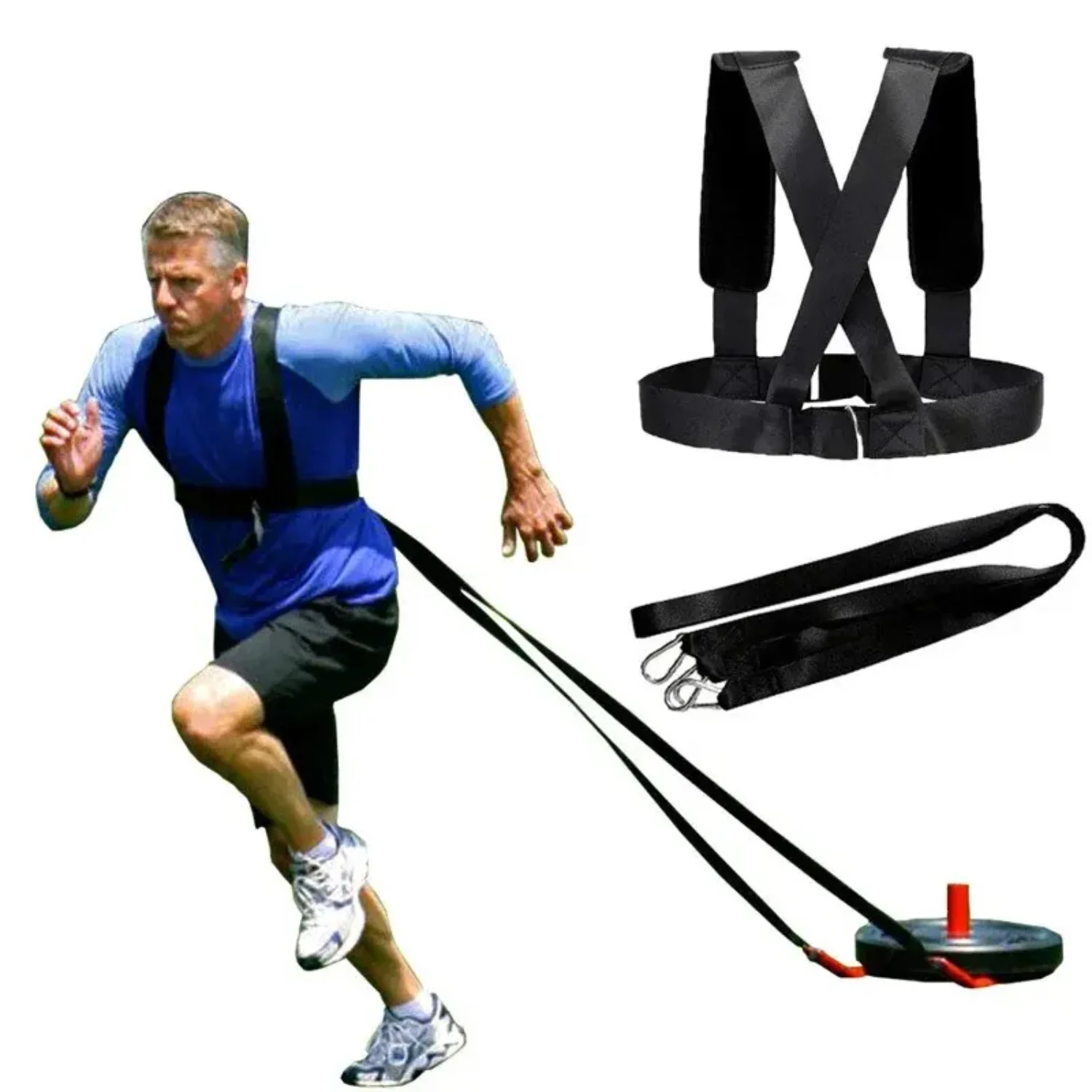 Sled Bands Training Bands Resistance Speed Exercise Rally Bands Exercise Weighted Weighted Workout Straps