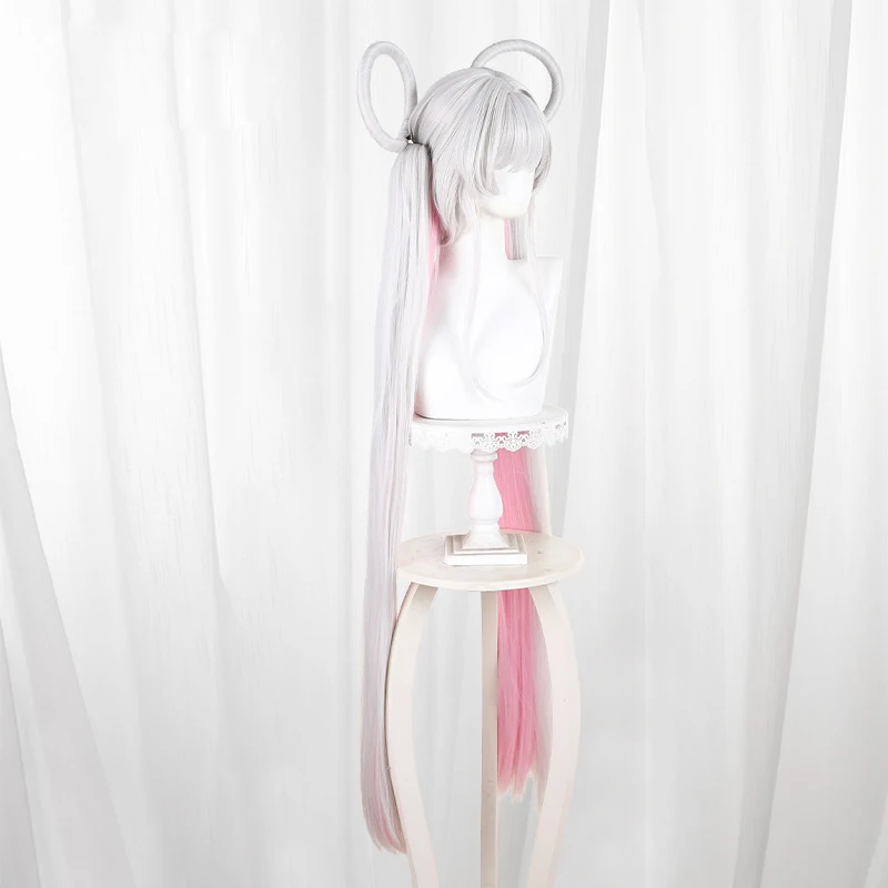 ¡Chou Kaguya Hime Cosplay peluca Anime princesa cósmica Kaguya! Yachiyo Runami Iroha Sakayori, accesorios para disfraz de pelo para mujer, peluca, gorro gratis