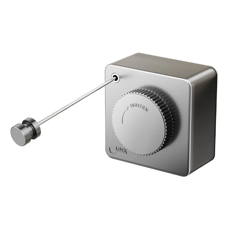 

Invisible clothesline balcony bathroom drying clothes rope indoor non-punching telescopic steel wire drying clothes
