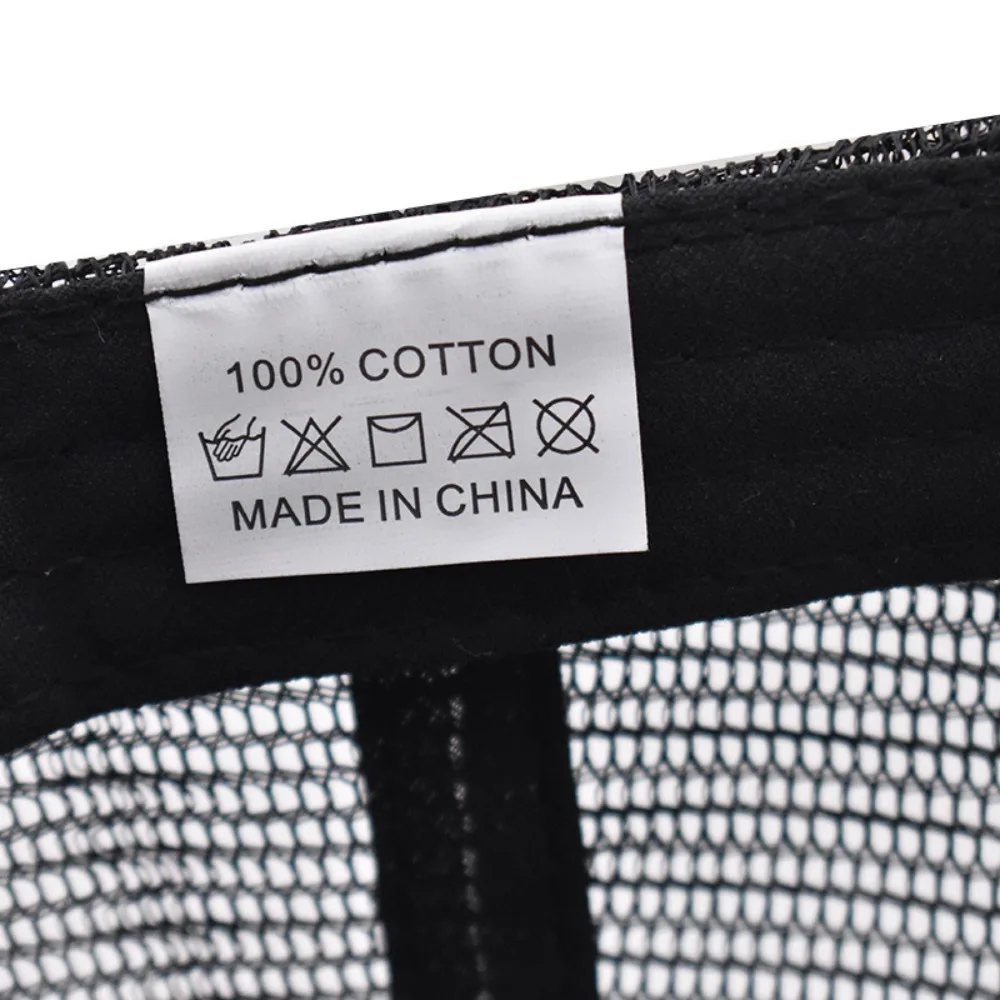 قبعة بيسبول قطنية عصرية مغسولة للحماية من الأشعة فوق البنفسجية من قماش الدنيم قبعة رياضية قابلة للتعديل قبعة شبكية للرجال #5