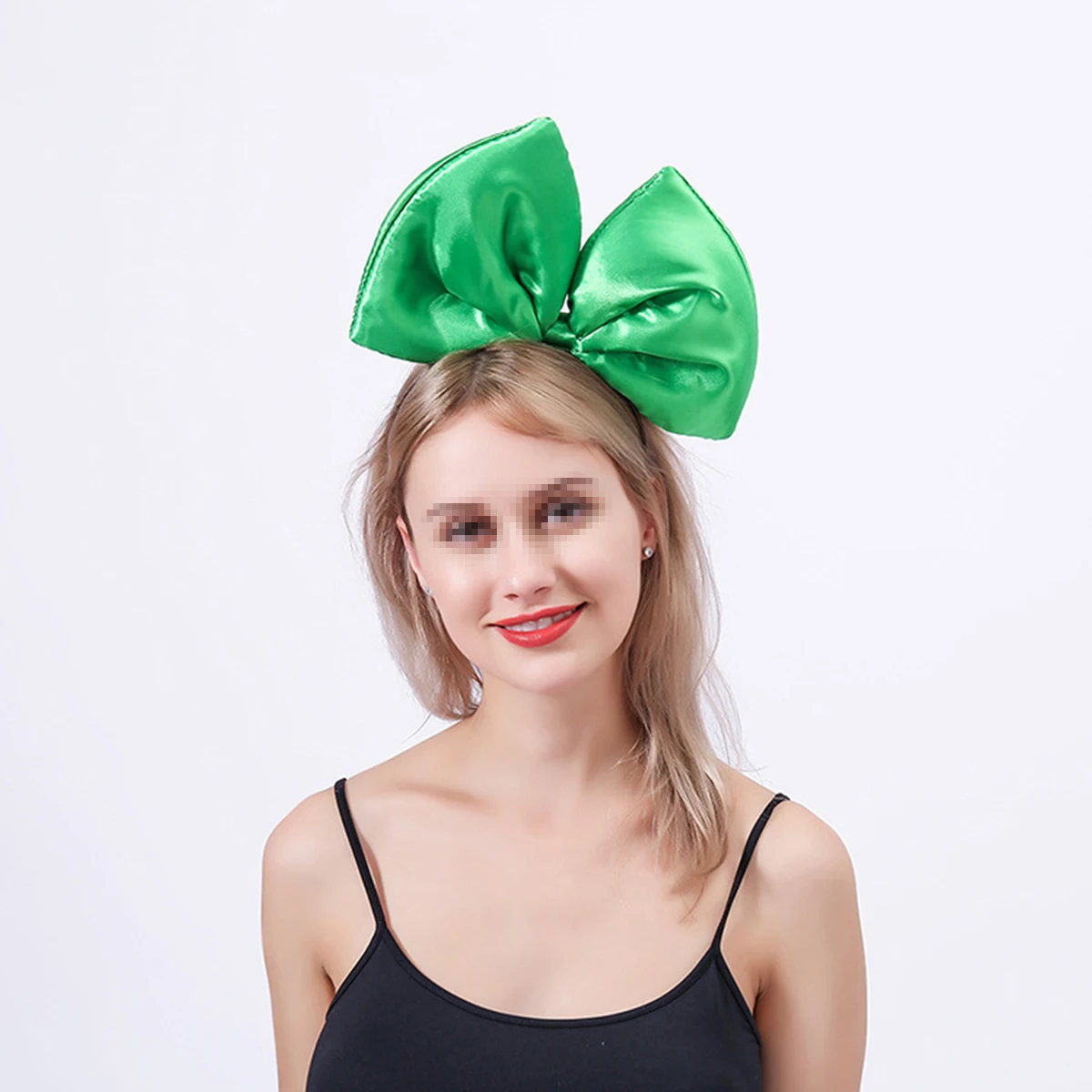 

Bowknot Hairb Women Pink Red Headdress Lightweight Comfortable Party Accessories Hairstyle Tools Christmas New Year Carnival