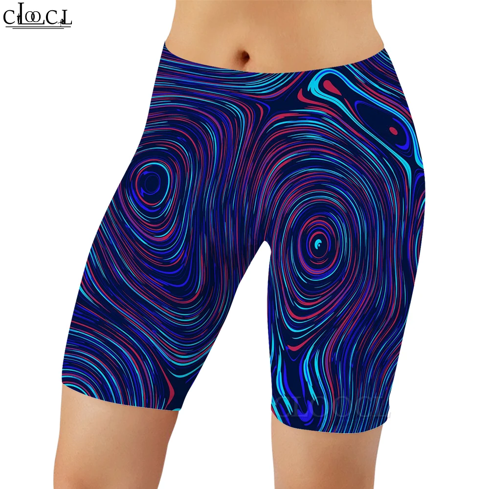 CLOOCL Van Gogh Starry Night Women Legging Shorts 3D Printed Legging Gym Training Push-up Butt Lifting Slimming Shorts Fashion