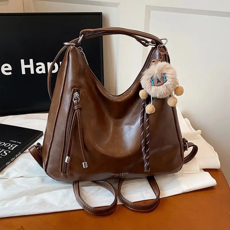 

Женская сумка из искусственной кожи, многофункциональная сумка через плечо и сумка-тоут с верхней ручкой, модный кошелек