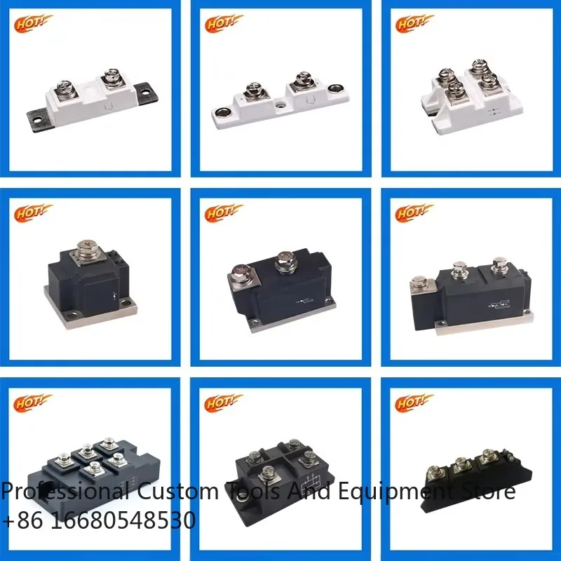 

GDTDD High Power Module MDC300J-12/16/18/20 300Amp 1200-2000V Single Arm Rectifier Diode Modules M117 for AC/DC IGBT
