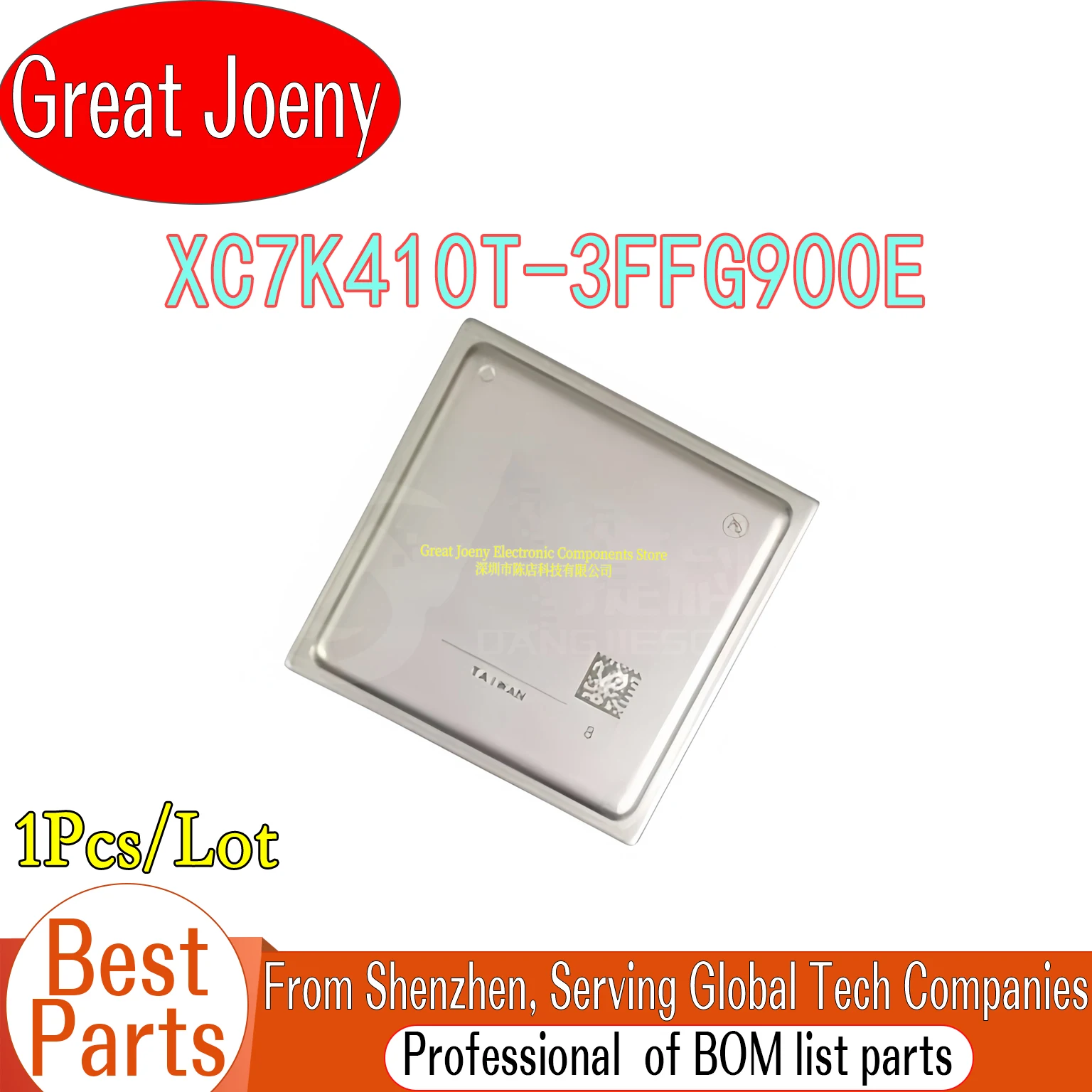 

100% New Original XC7K410T-3FFG900E XC7K410T IC Chipset FBGA-900