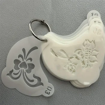 Pochoirs de peinture pour le visage réutilisables, 20 pièces...