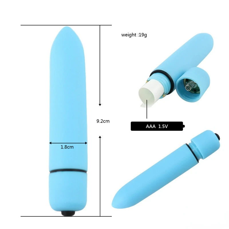 Mini Bullet Vibrator Vaginal Massage Dildo Vibrador Sex Toys for Women G-Spot Vibrating Clitoris Stimulator Female Masturbator