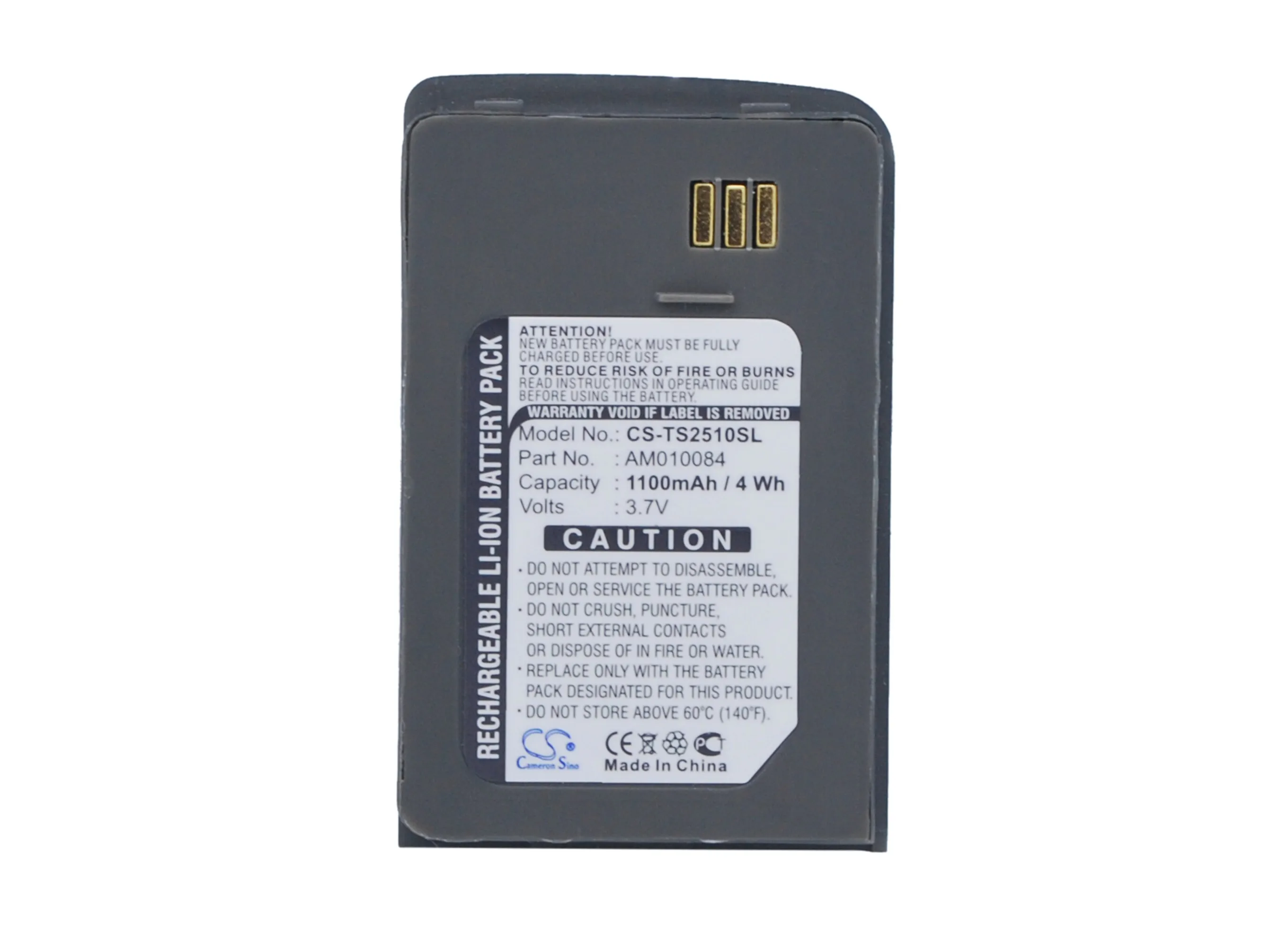 Satellite Phone  Li-ionBattery For Thuraya AM000717 AM010084 SO-2510 SO-2520 SO-3319 TG-2520  Volts 3.7 Capacity 1100mAh