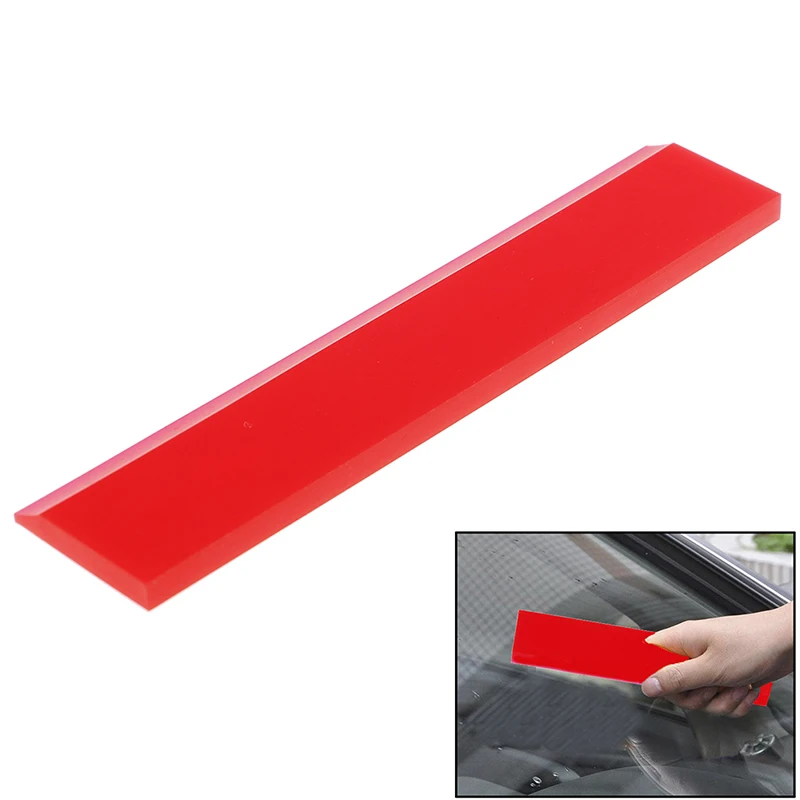 Black Plastic Handle Scraper shovels for Car vinyl Film sticker wrapping Window Cleaning Water Squeegee Tint Tool