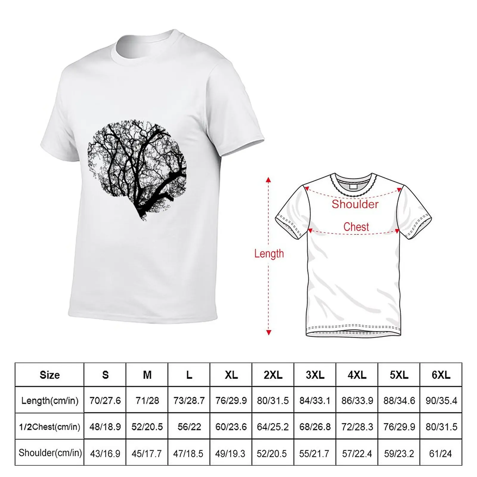 NEURONS BRAIN T-Shirt aesthetic clothes kawaii clothes heavyweights boys whites t shirts for men pack