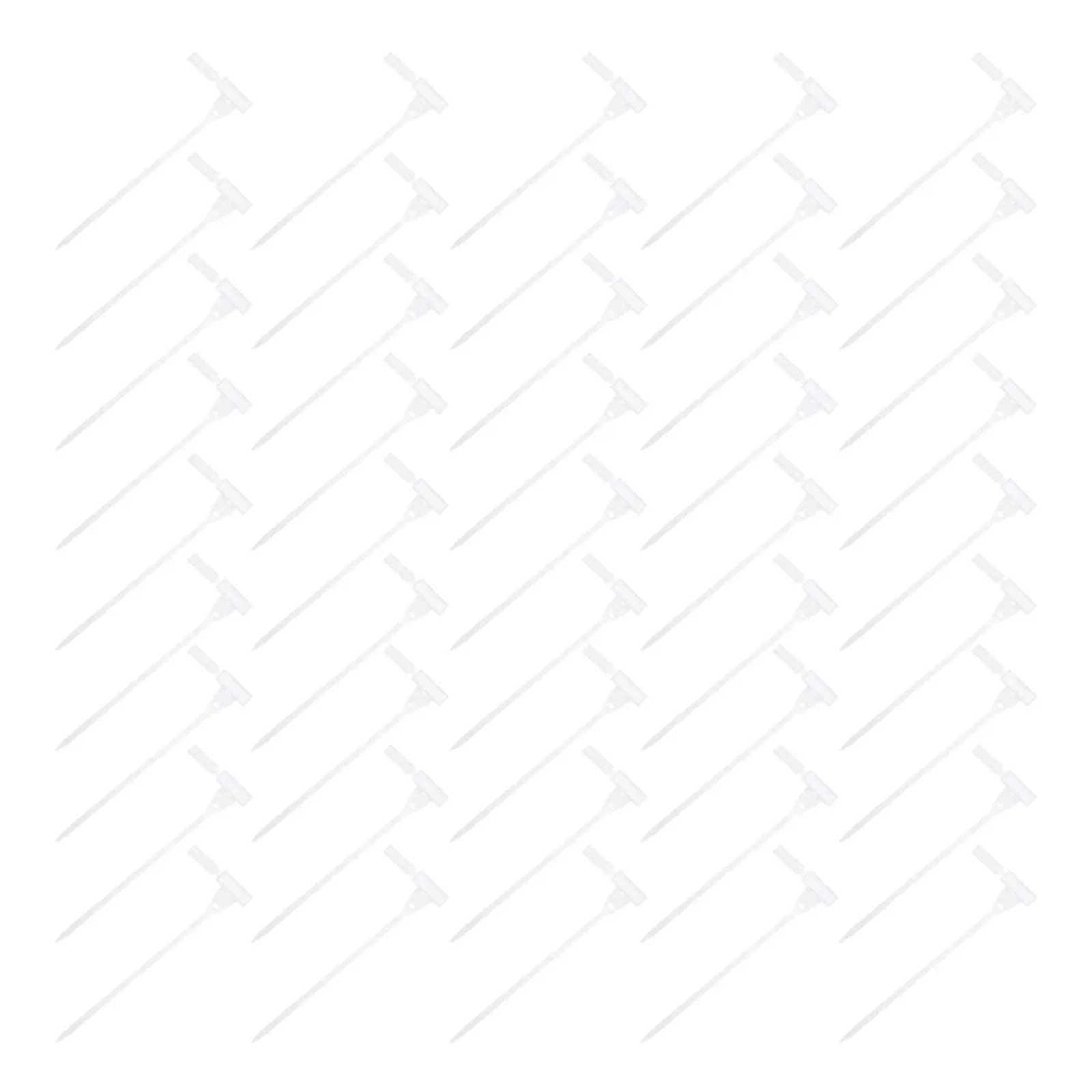 100Pcs Electric Cable Tie Marker Label Box Self-Locking Nylon Cable Tag Plant Sign Labels Self-Locking Cord Tags