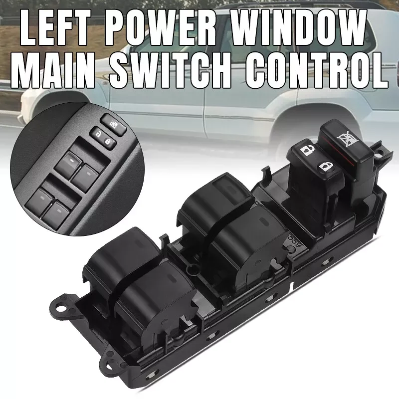 1X High quality Master Power Window Switch Left Driver Side For 10-15 Toyota 4Runner 84040-33100 8404033100 FREE SHIPPING!!!