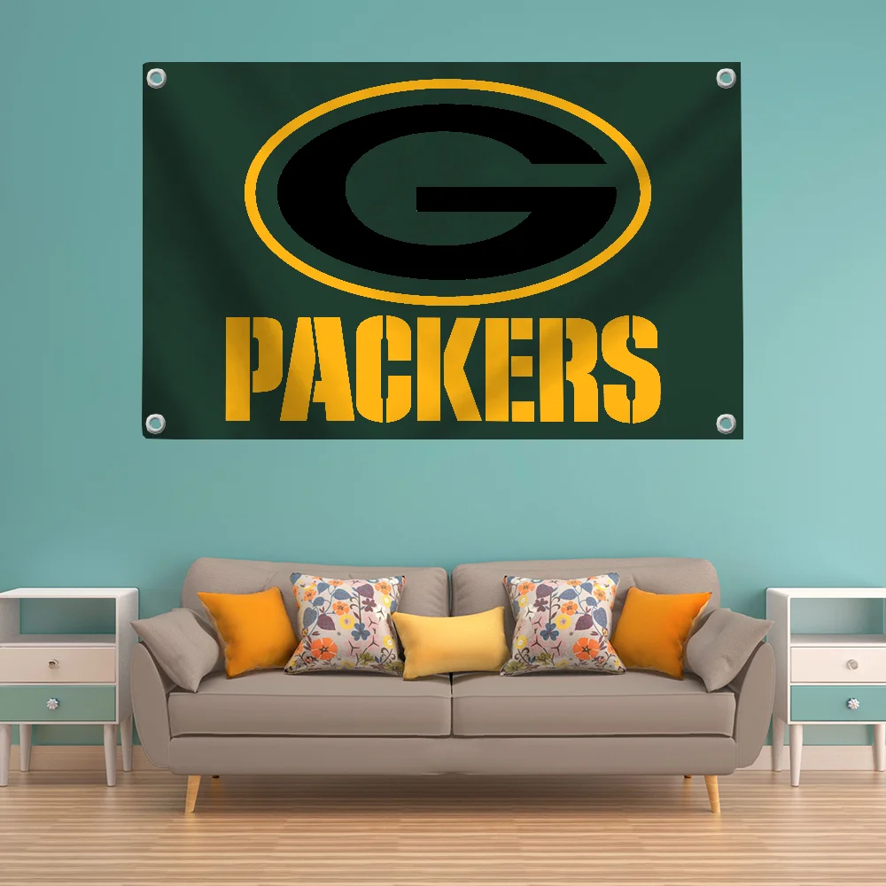 Funny Flag Pride Flag Flag to Hang Flags for Rooms Banner Green Bay P-packers Outdoor Decor Room Aesthetic Wall Decoration Lgbt