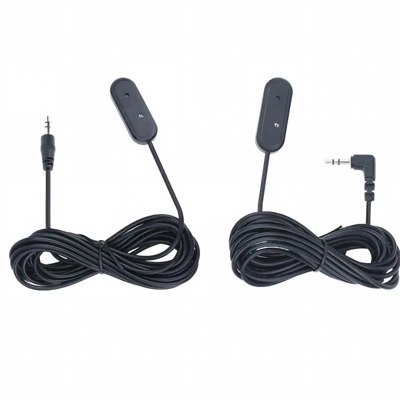 3.5mm Wired Car Microphone 3 Meter Long Cable Paste Type High Sensitivity External Mic For Car Radio Dash Cam Voice Call