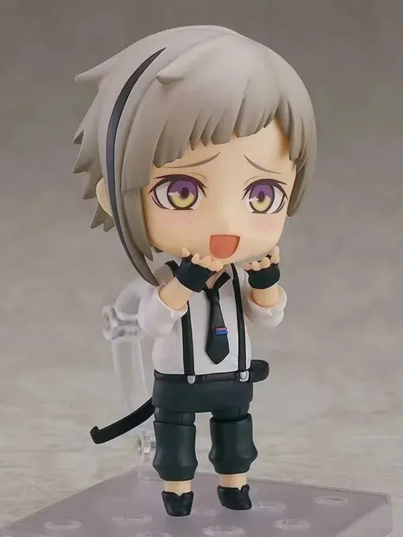 10 CENTIMETRI Anime Bungo Cani Randagi Nakajima Atsushi Q Versione Comune sostituibile Action Figure PVC Modello Scrivania Decorazione bambola Giocattolo Regalo