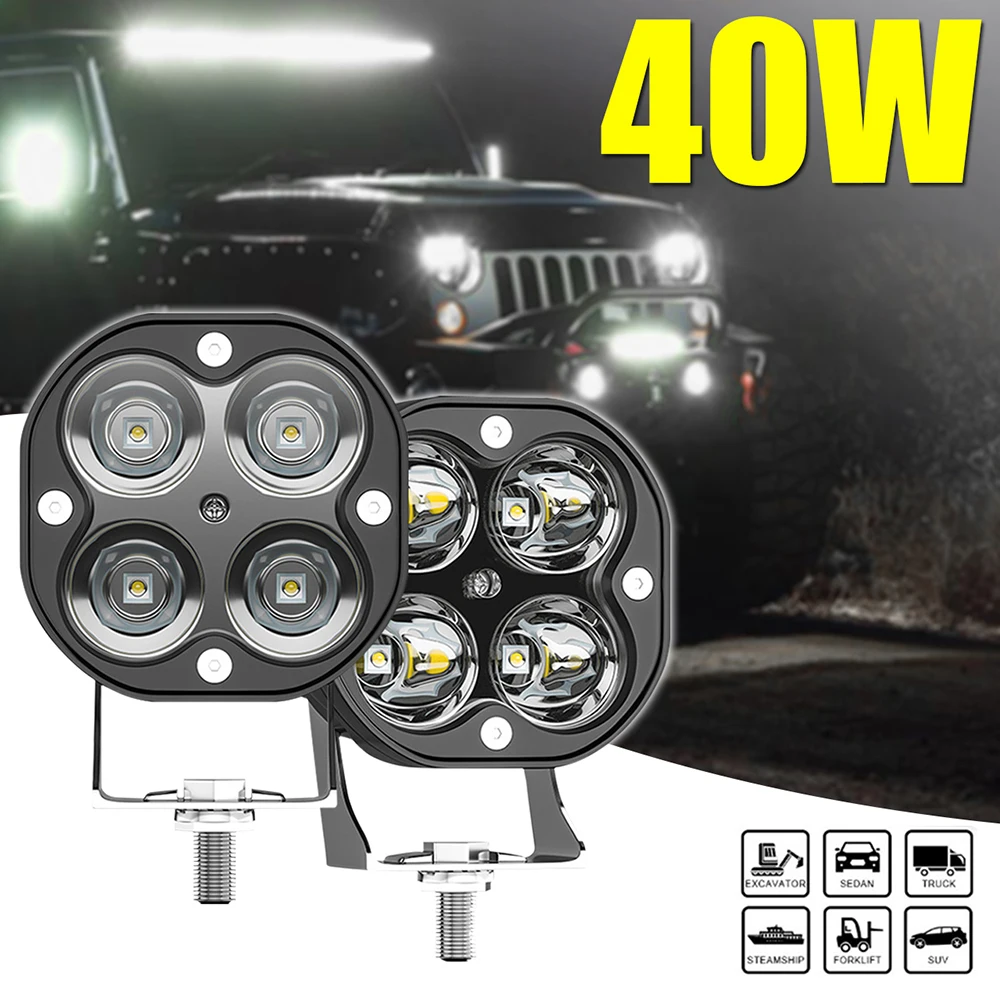 

Motorcycle Led Bar Fog Lights Running Lights for Cars Headlights Spotlight DRL Pod Lamps for Auto Niva Lada 4x4 Off Road ATV