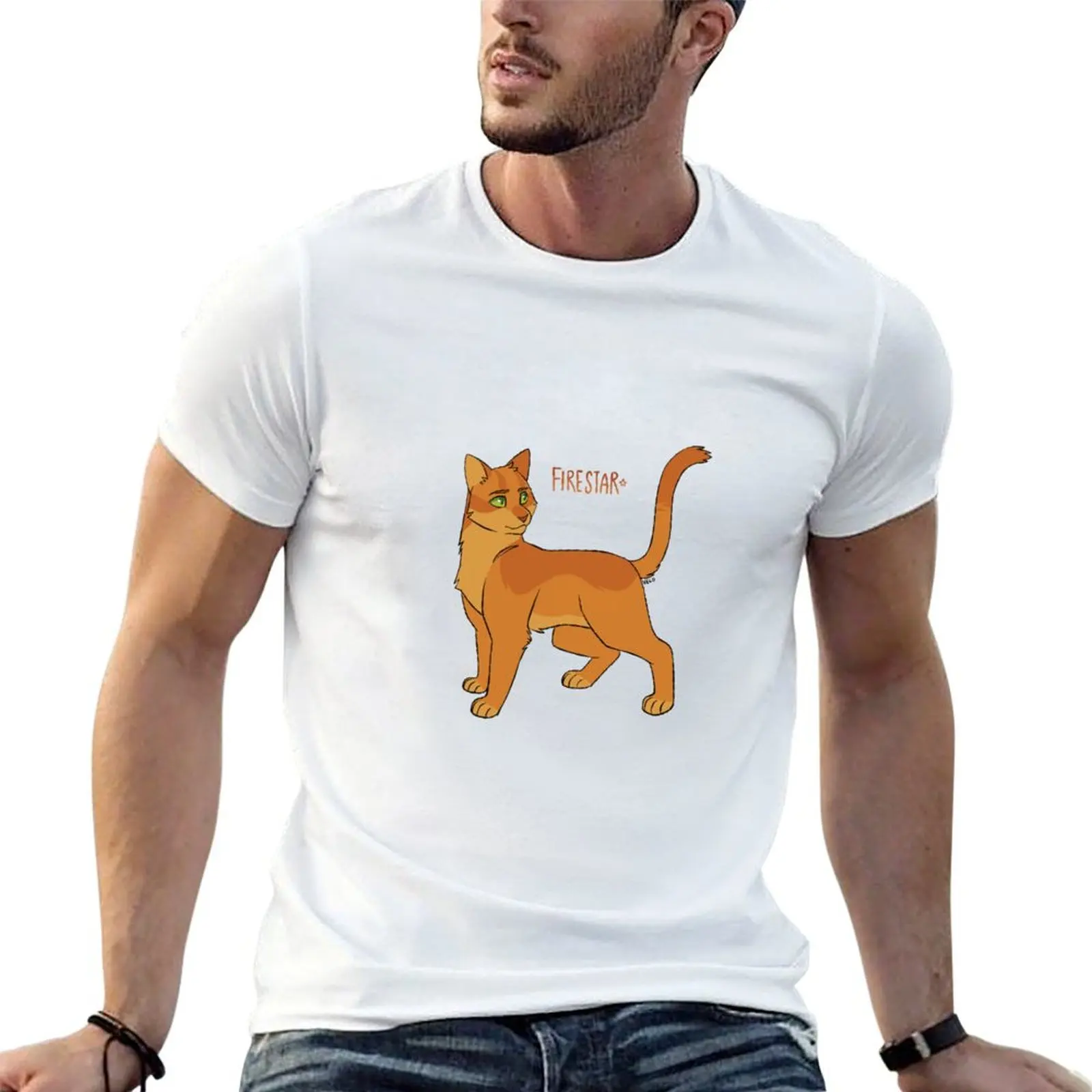 

Firestar Sticker T-Shirt man t shirts graphic essential t shirt T-Shirt