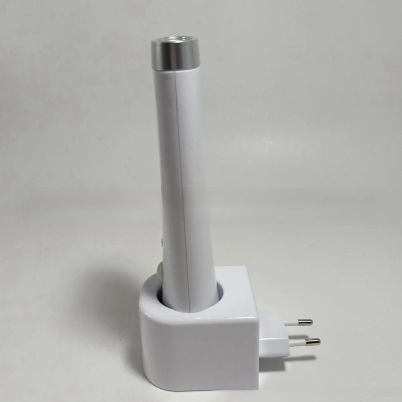 4 In 1 Motion Sensor Wall Light, Power Off LED Night Light Flashlight, Rechargeable Emergency Flashlight EU Plug - Image 3
