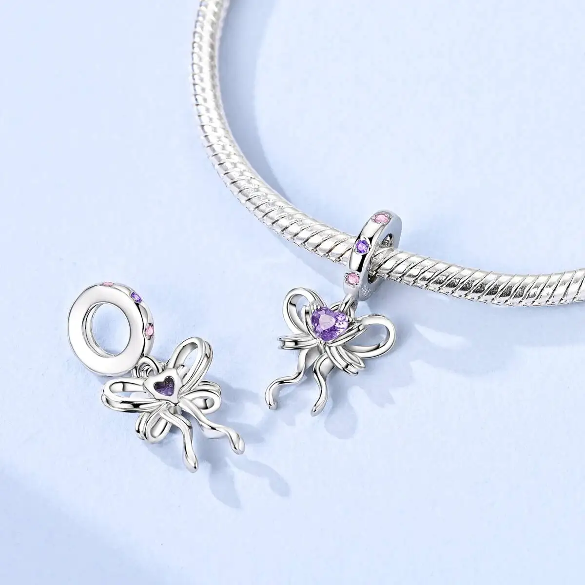 New 925 Sterling Silver Beads Star And Moon Paw Print Easter Egg Charms Fit Original Pendant Bracelet DIY Jewelry Gift