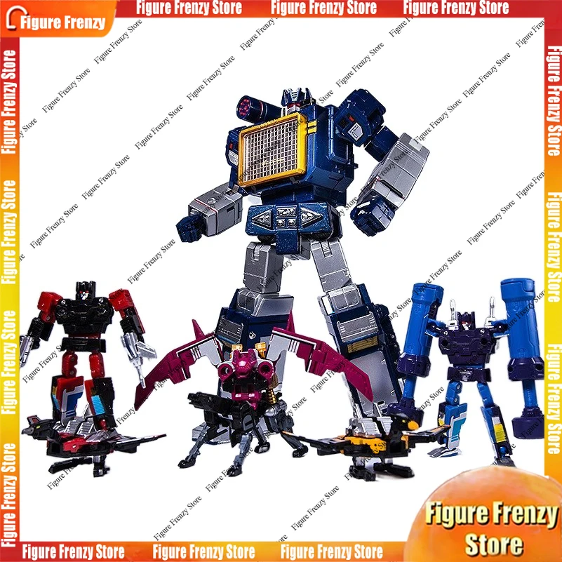 Special OfferTHF THF-01J Soundwave 25cm KO MP13 Masterpiece Transformation Action Figure Toy Soundblaster Movie Mol Deformation