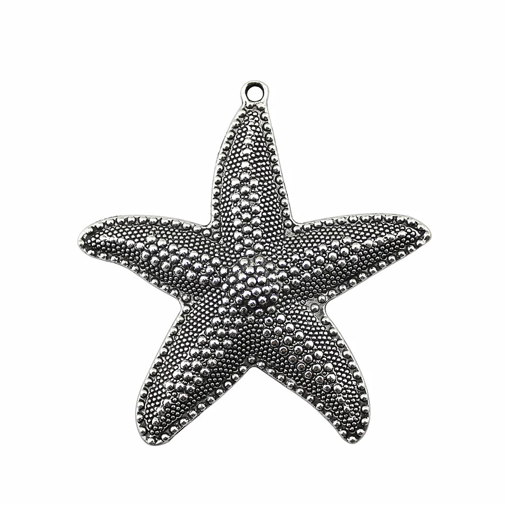 Accessories For Jewelry Big Starfish Charms Crafts Women Accessories 1pcs